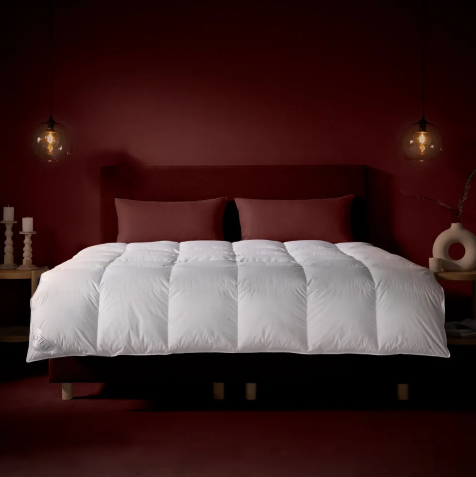 Bettdecke Winter Elegance | weiss