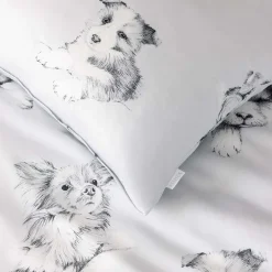 Bettwäsche Dogs | silber