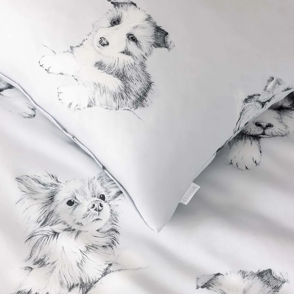 Bettwäsche Dogs | silber