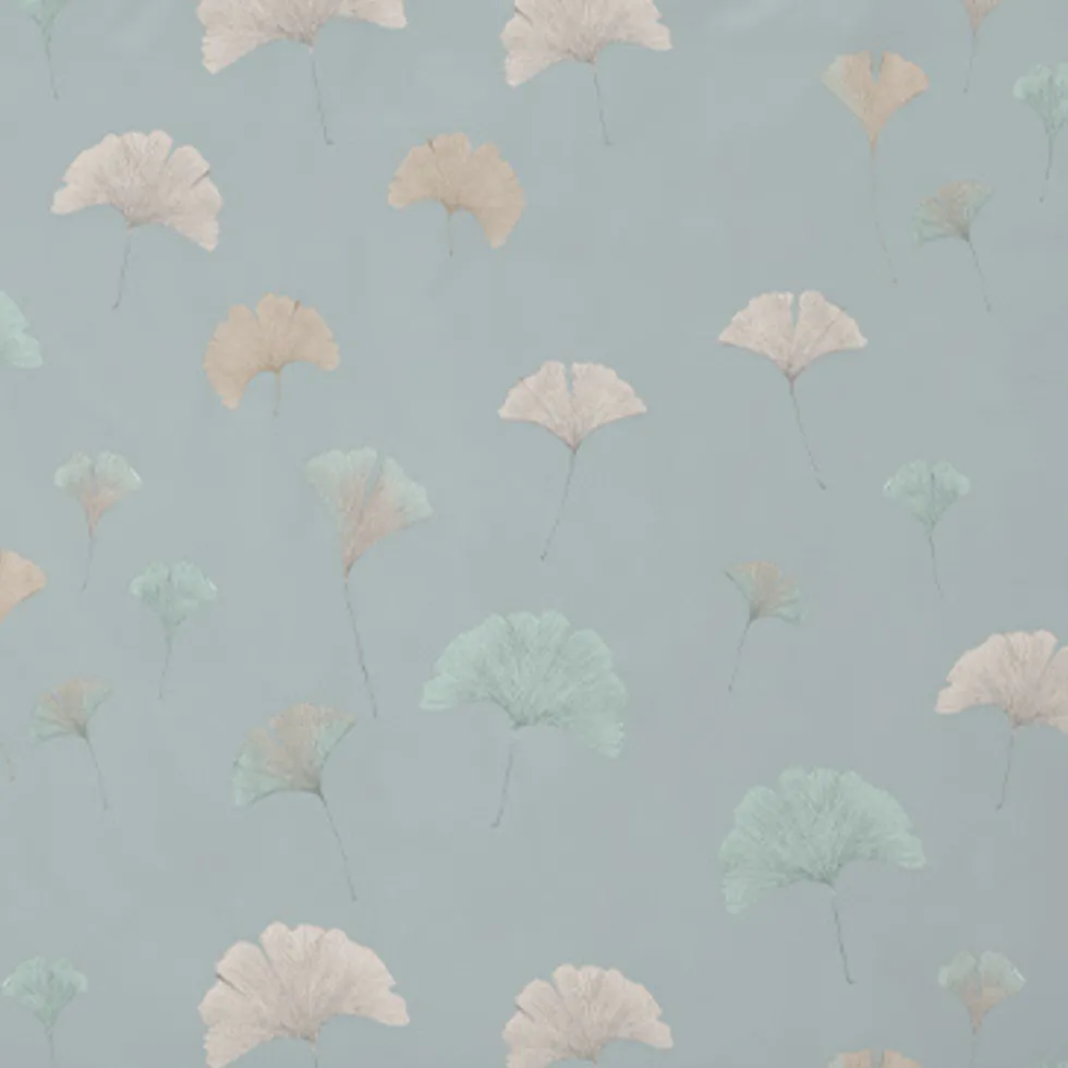 Bettwäsche Ginko | eisblau