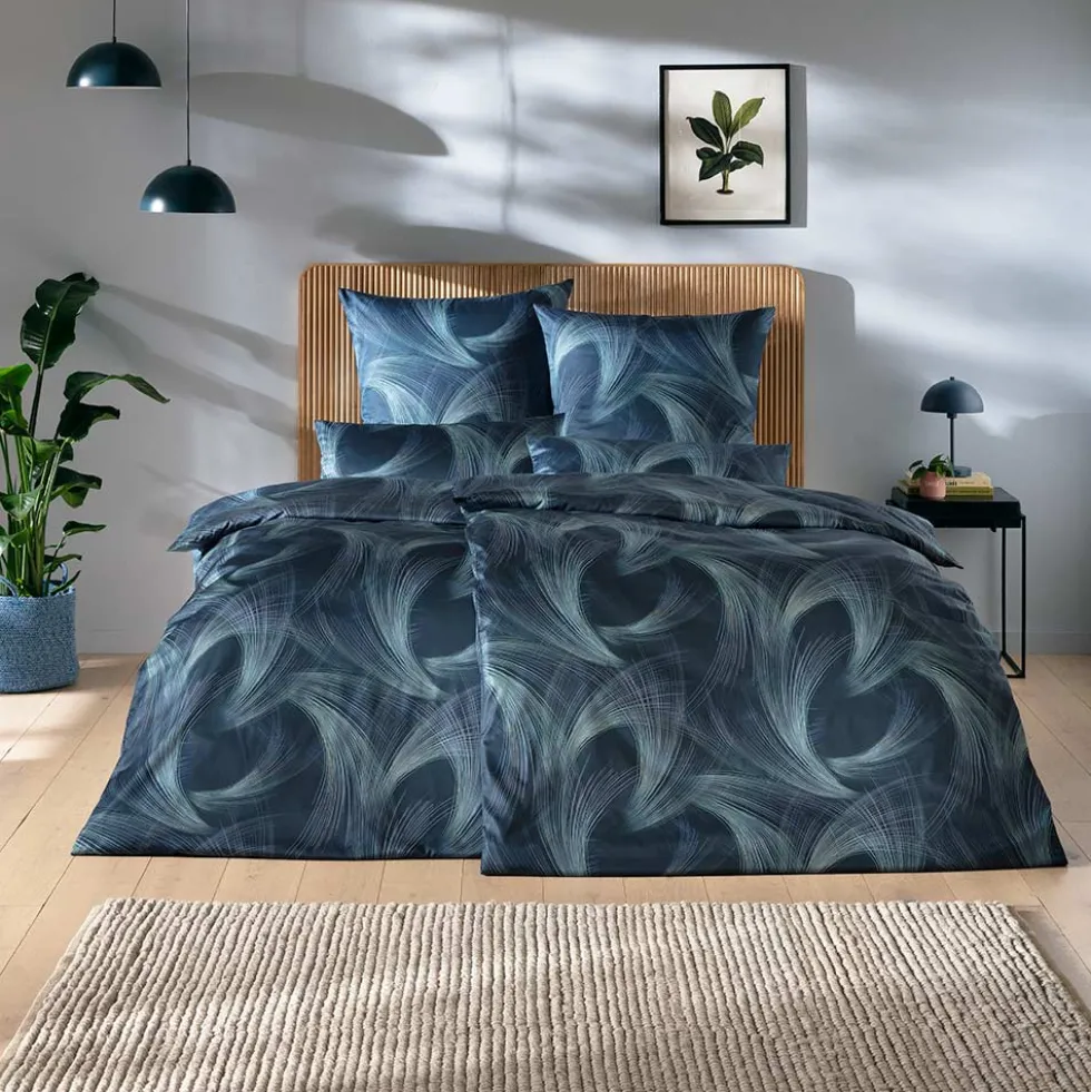 Bettwäsche Lino | navy
