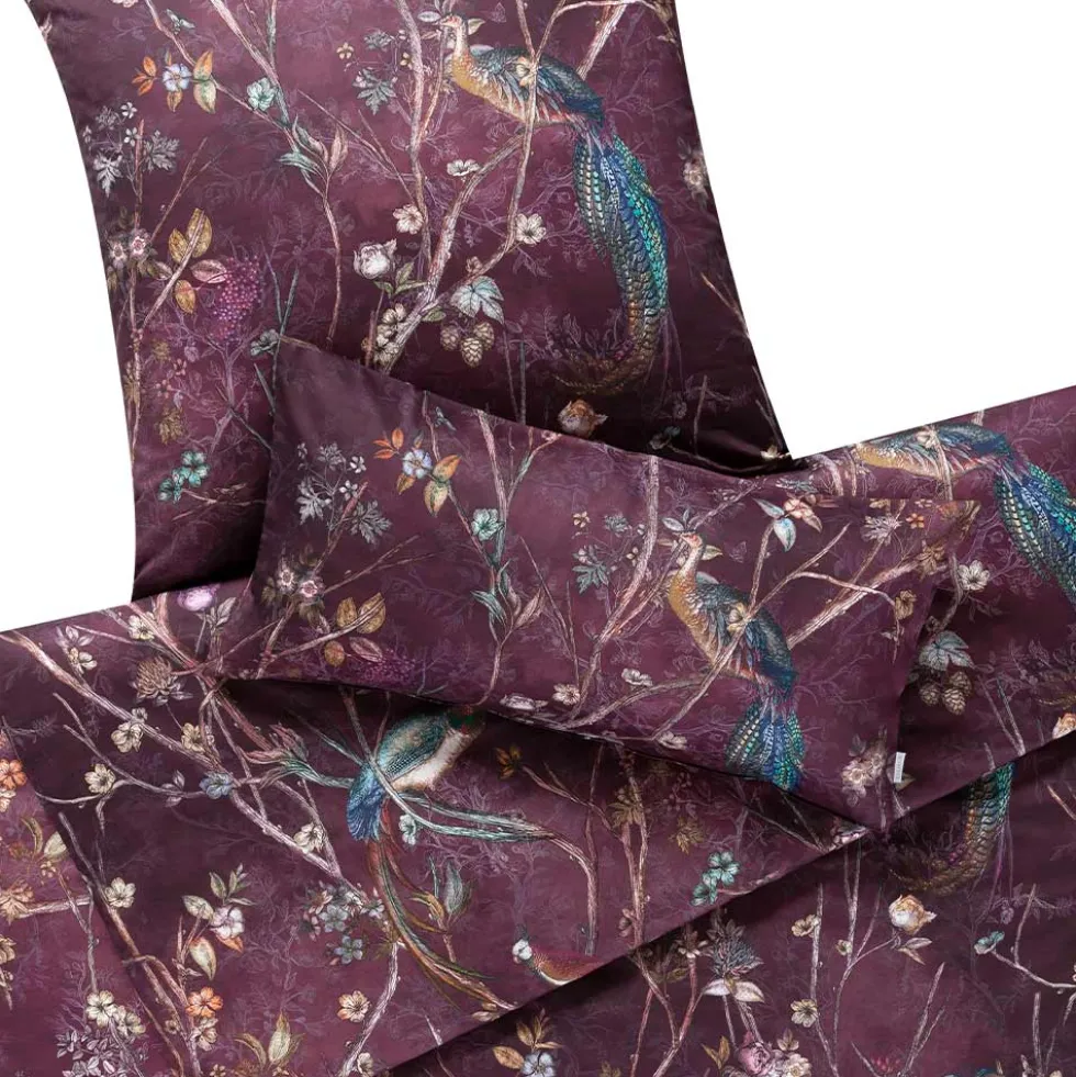 Bettwäsche Marcella | aubergine