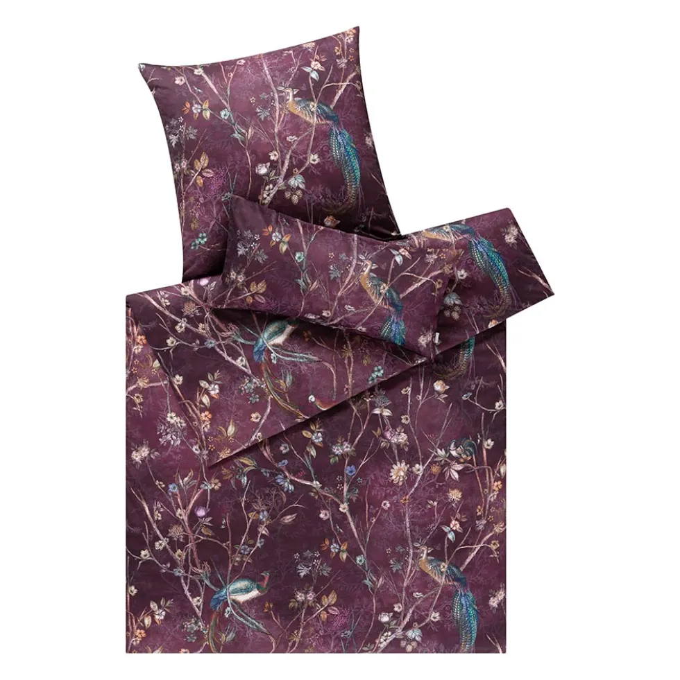 Bettwäsche Marcella | aubergine