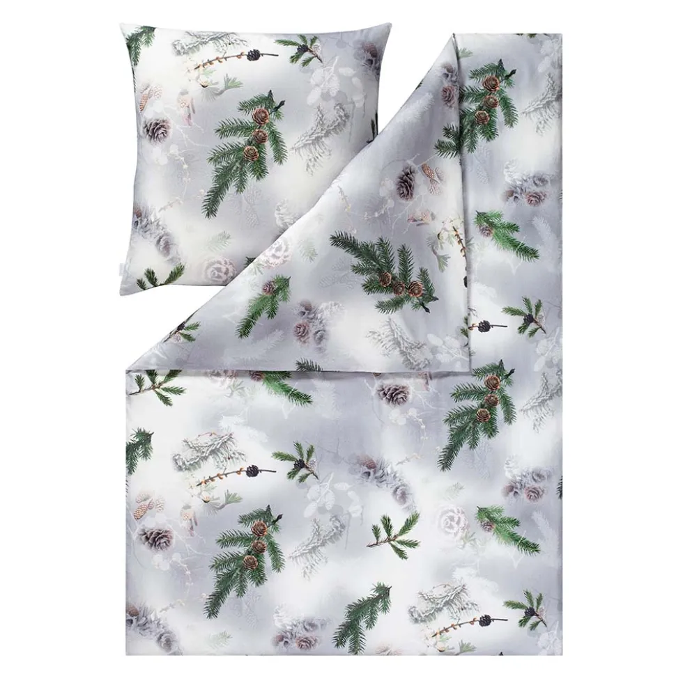 Bettwäsche Pine Twigs | silber