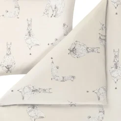 Bettwäsche Yoga Lamas | natur