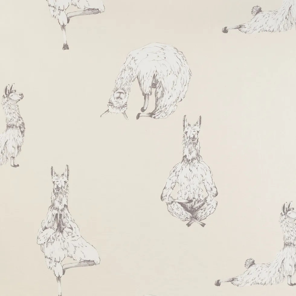 Bettwäsche Yoga Lamas | natur