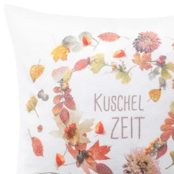 Dekokissenbezug Kuschelzeit | kastanie