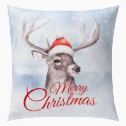 Dekokissenbezug Santa Wilbur | schnee