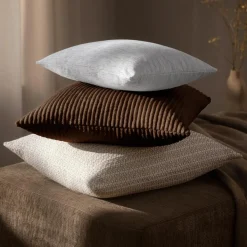 Dekokissen Soft Cord | schoko