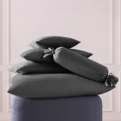 Kissenbezug Feinjersey | graphit