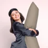 Kissenbezug Feinjersey | kiesel