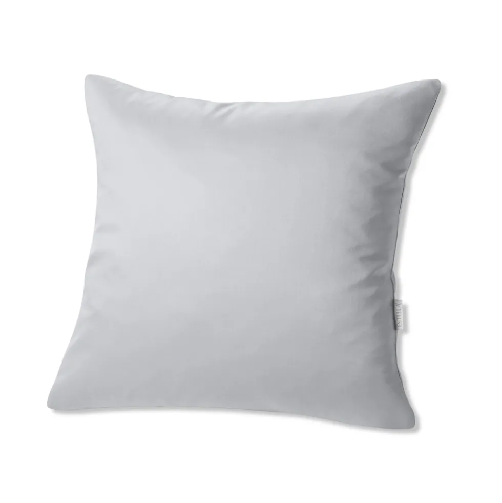 Kissenbezug Satin | silber