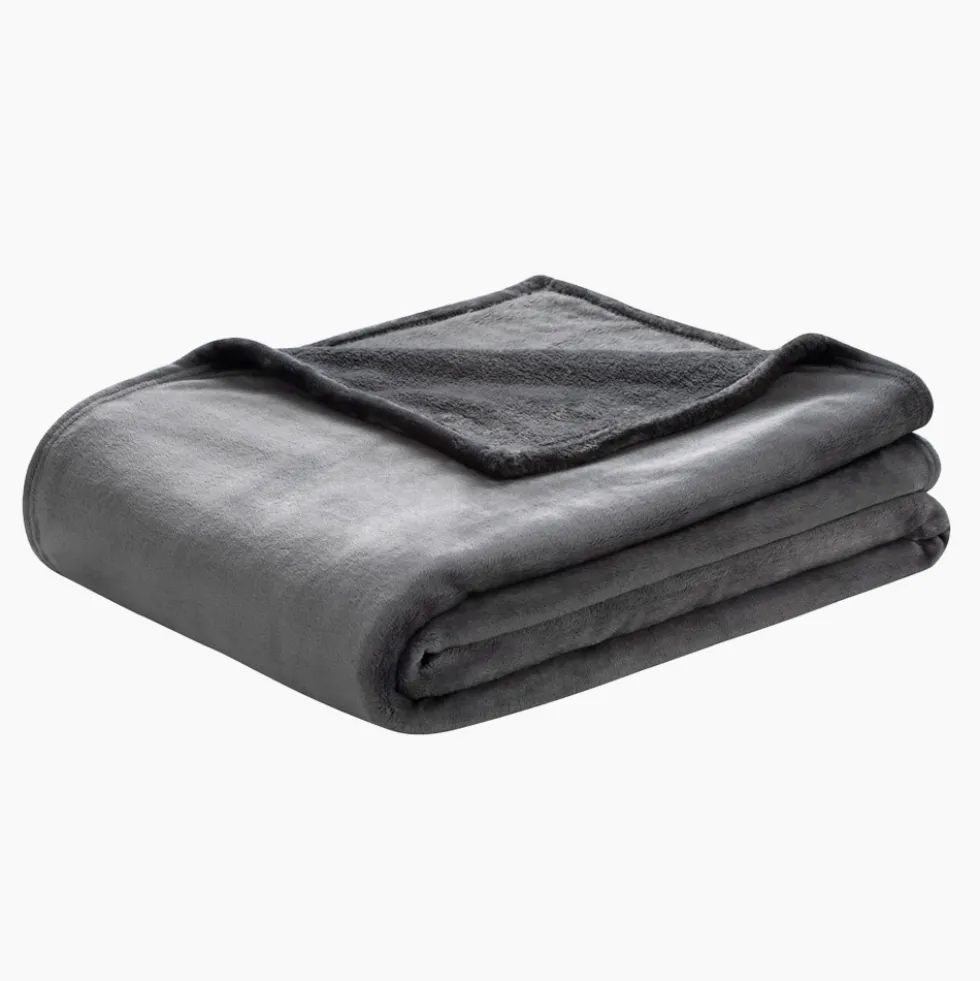 Kuscheldecke Polarflausch | anthrazit