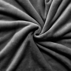 Kuscheldecke Polarflausch | anthrazit