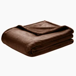 Kuscheldecke Polarflausch | braun
