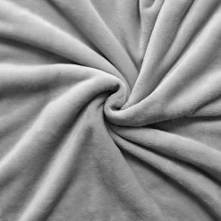 Kuscheldecke Polarflausch | silber