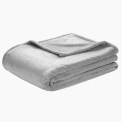Kuscheldecke Polarflausch | silber