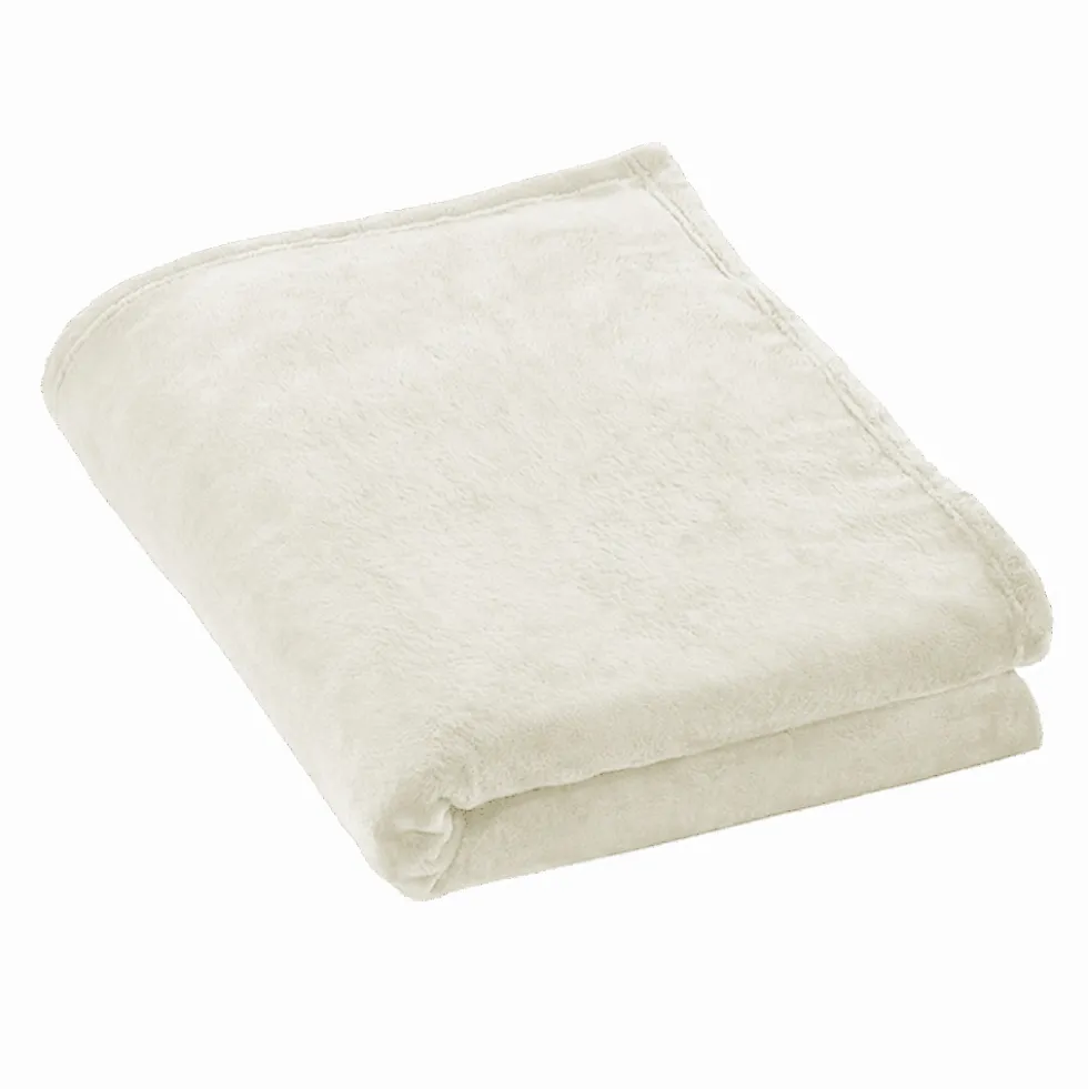 Kuscheldecke Polarflausch | weiss