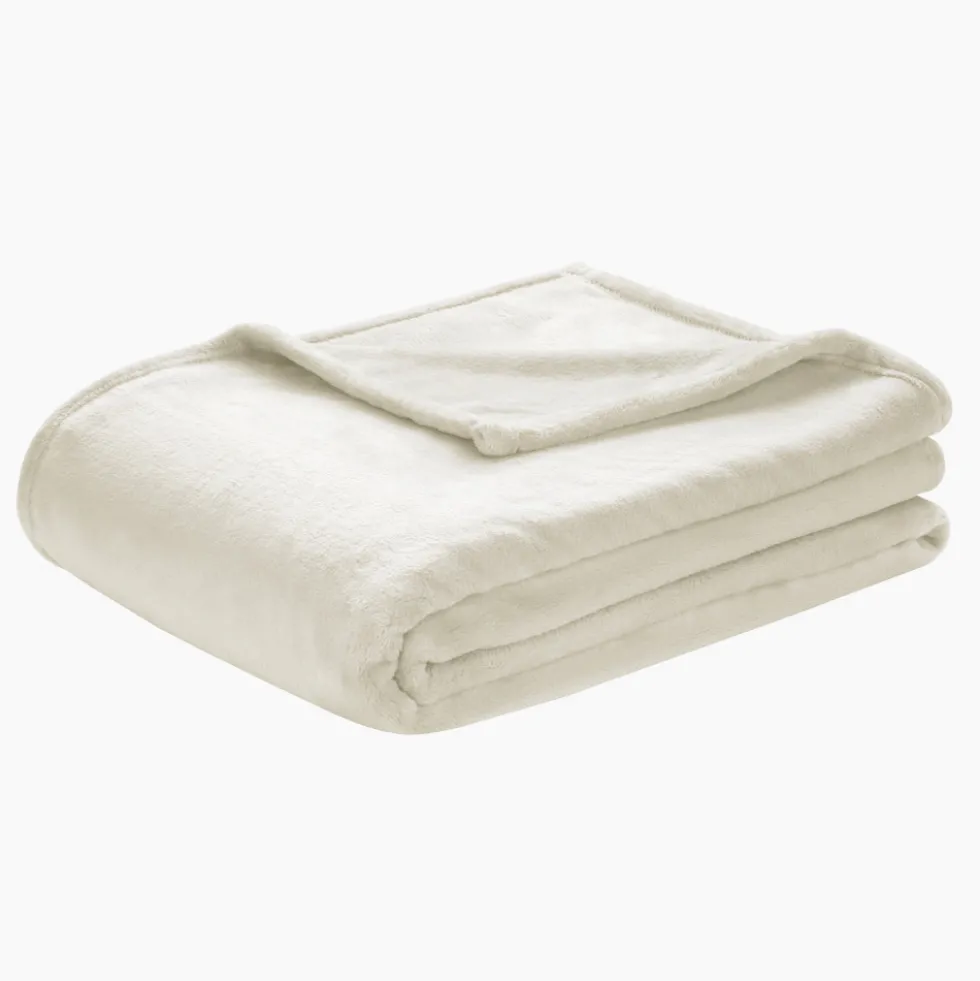 Kuscheldecke Polarflausch | weiss