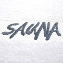 Saunatuch ESTELLA | weiss