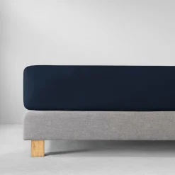 Spannbetttuch Feinjersey | indigo