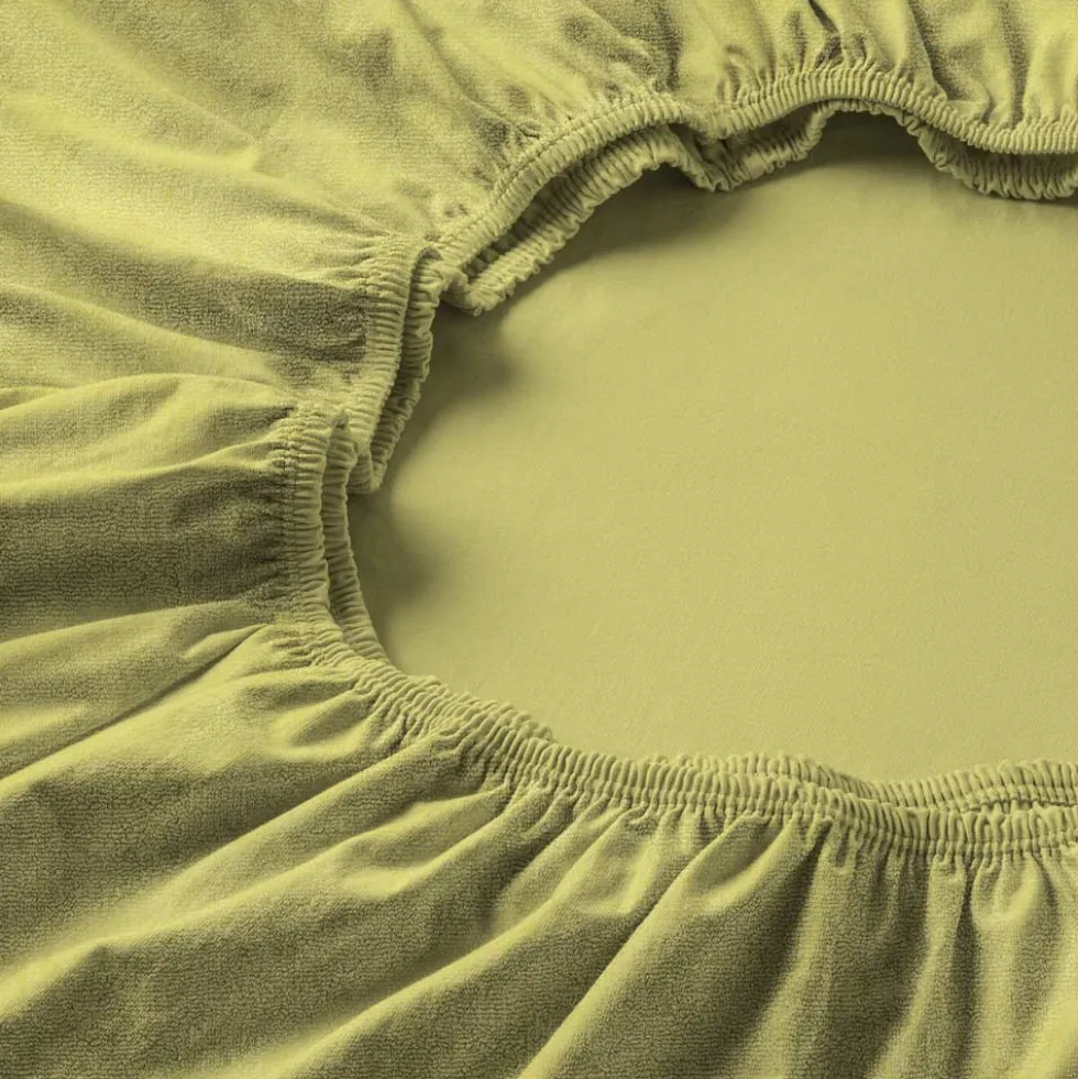 Spannbetttuch Samt-Velours | lind