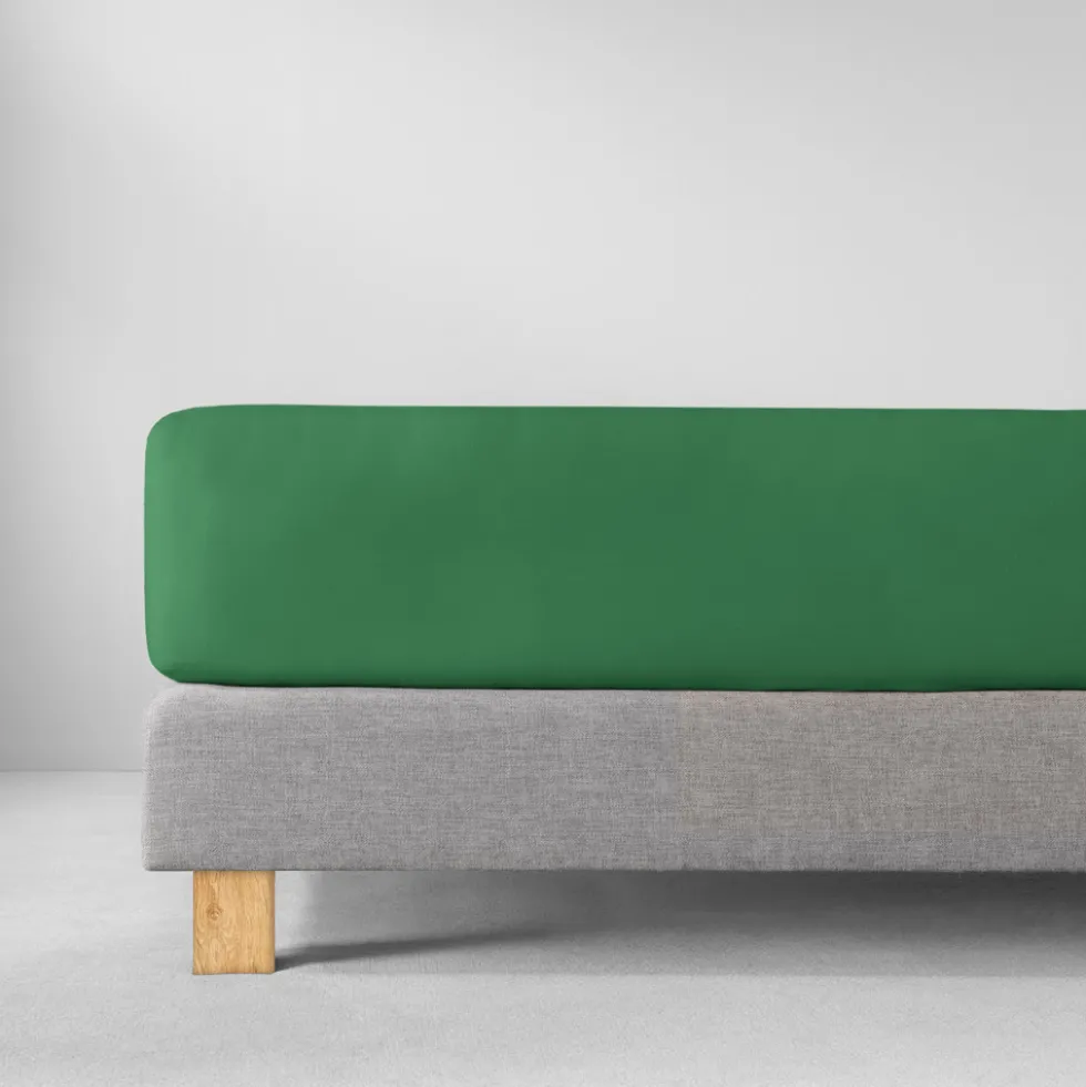 Spannbetttuch Zwirnjersey | gras