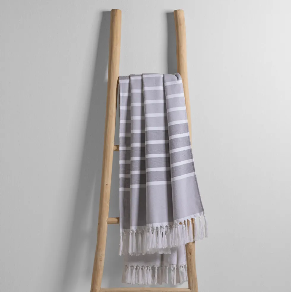 Strandtuch Sunstripes | grau