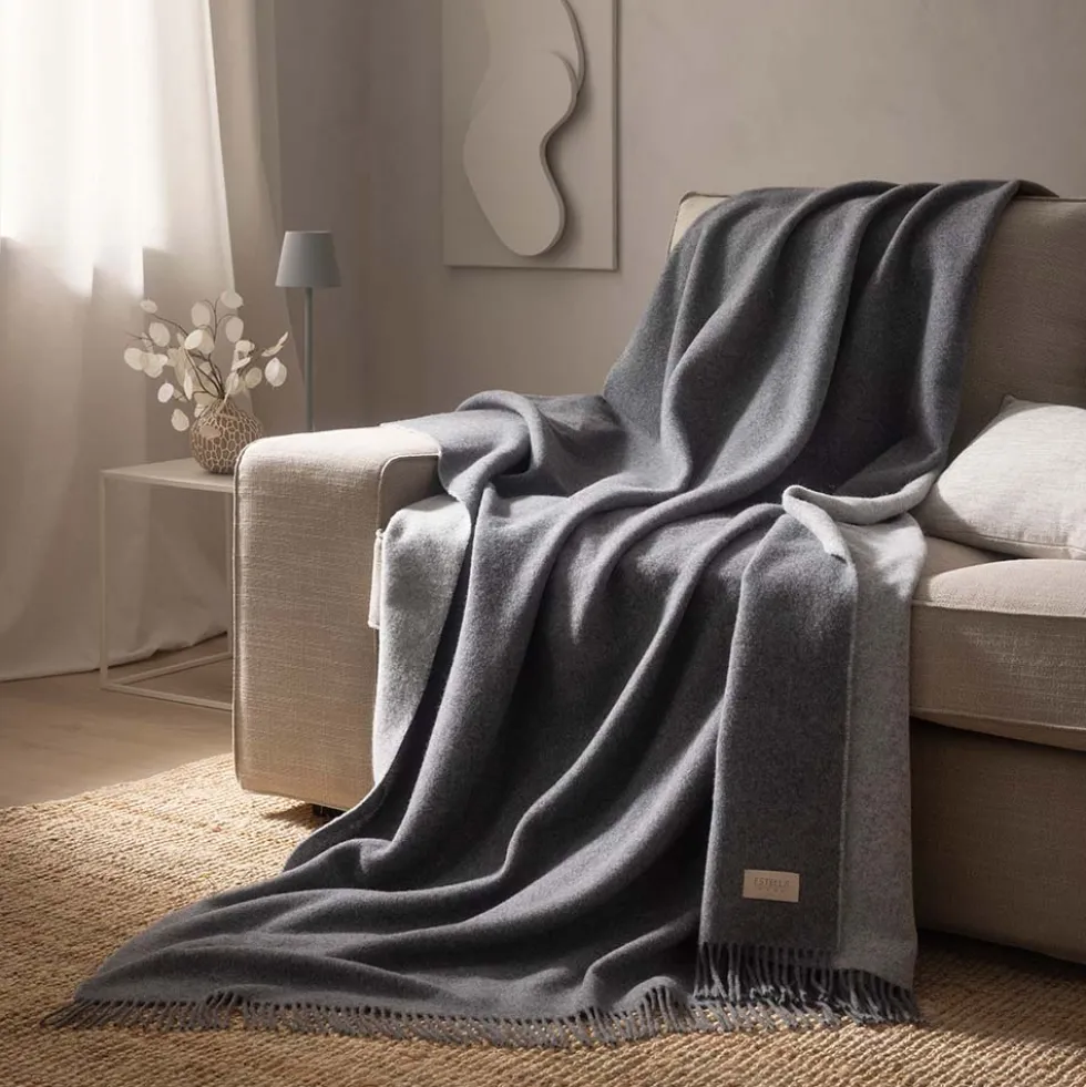 Wohndecke Eric | grau
