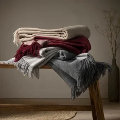 Wohndecke Eric | grau
