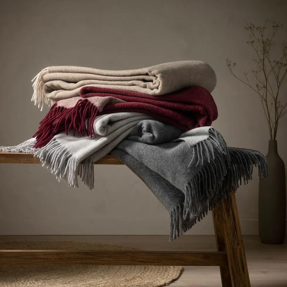 Wohndecke Eric | grau