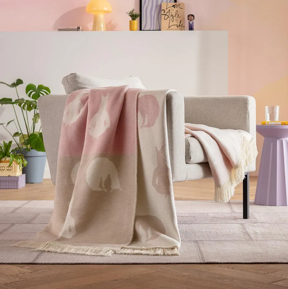 Wohndecke Lamaste | puder