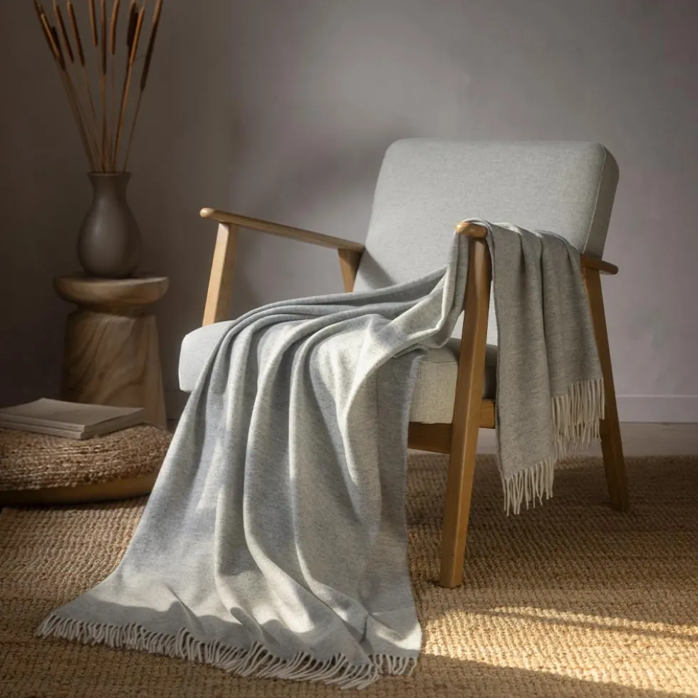 Wohndecke Lana | silber